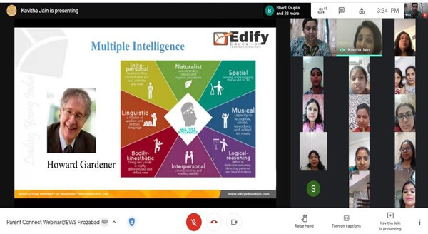 VIRTUAL PARENT CONNECT WEBINAR FIROZABAD